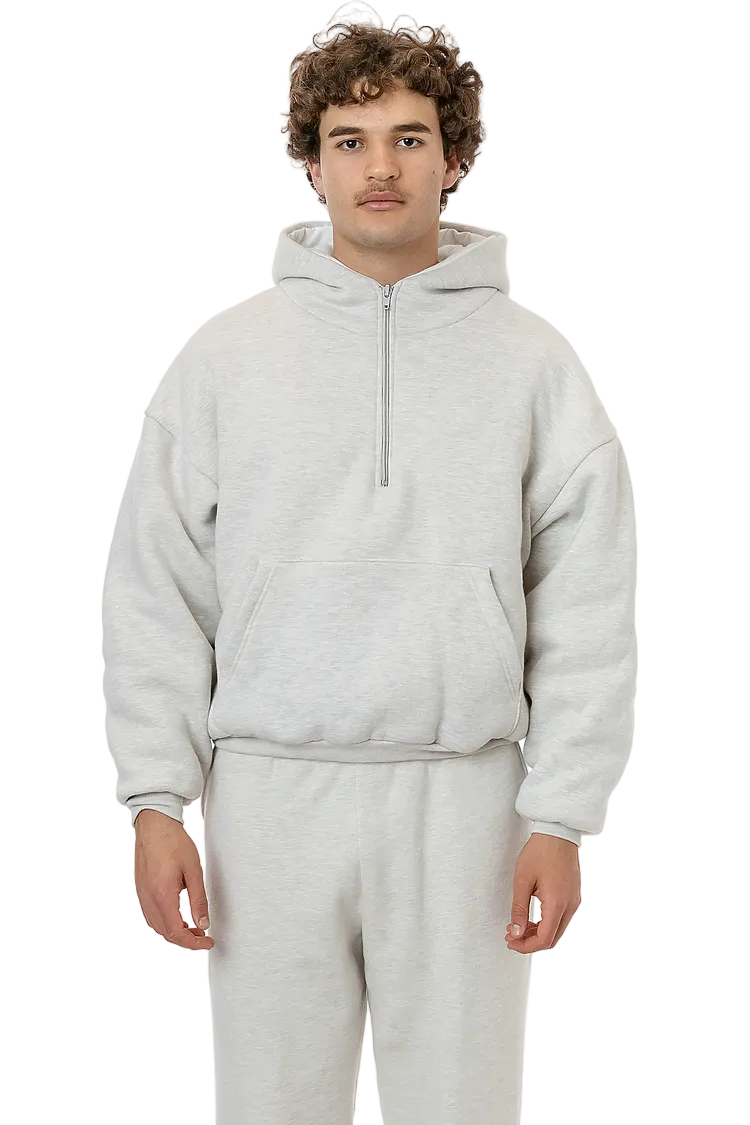 Los Angeles Apparel SF4249 Scour Fleece Puffy Hoodie