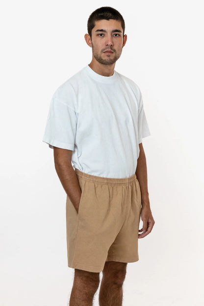 Los Angeles Apparel - 1242GD - Heavy Jersey Garment Dye Gym Shorts