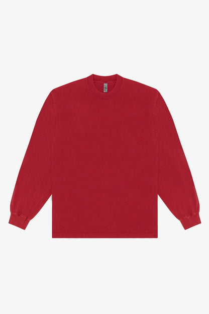 Los Angeles Apparel - 1807GD-B - 6.5oz Long Sleeve Garment Dye Crew Neck T-Shirt (More colors)