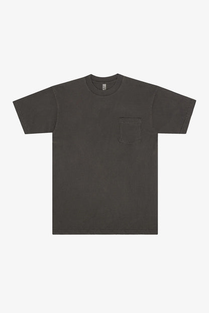 Los Angeles Apparel - 1809GD - Short Sleeve Garment Dye Pocket T-Shirt