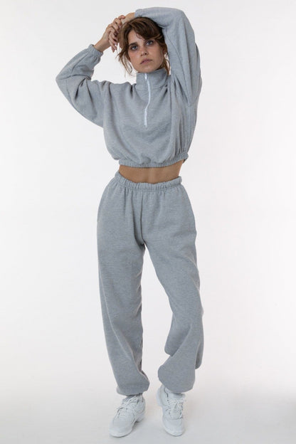 LA Apparel F394 - Flex Fleece High Waist Sweatpants