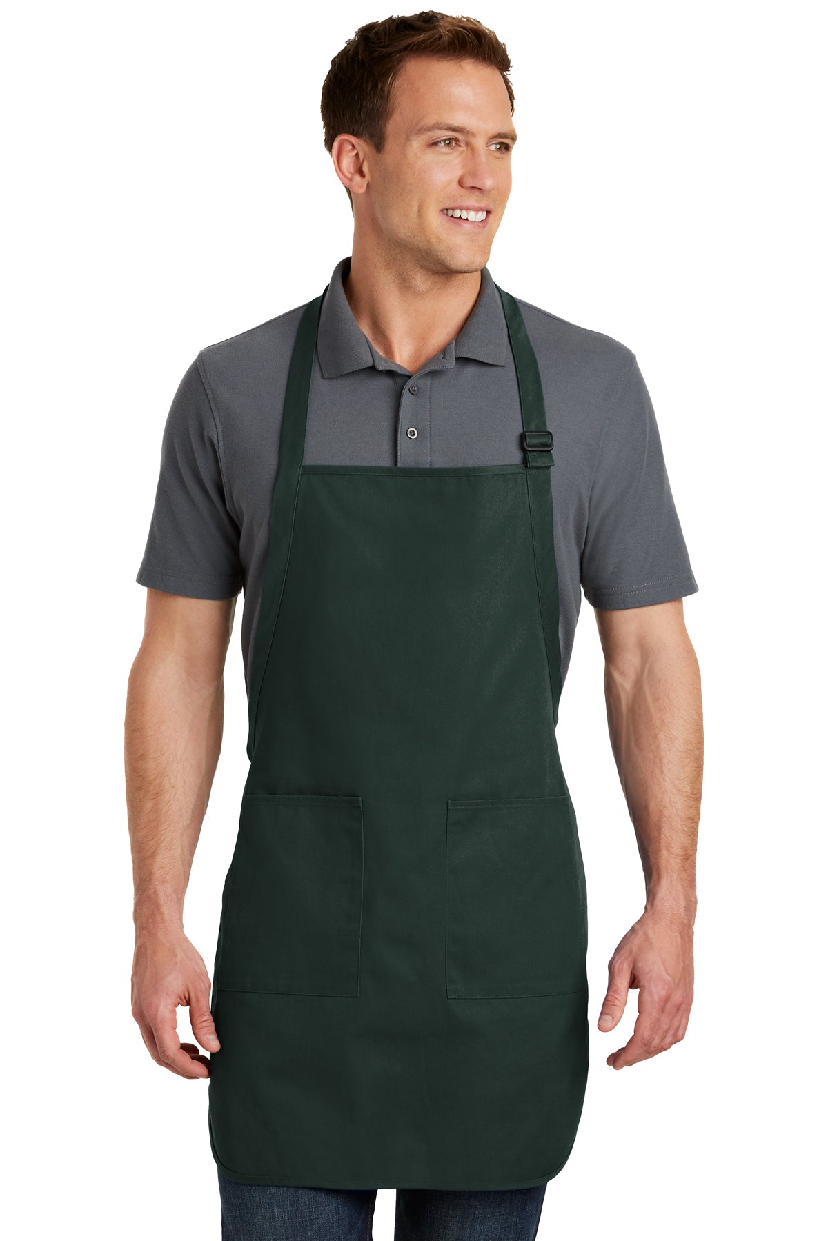 Port Authority Full-Length Apron with Pockets - A500