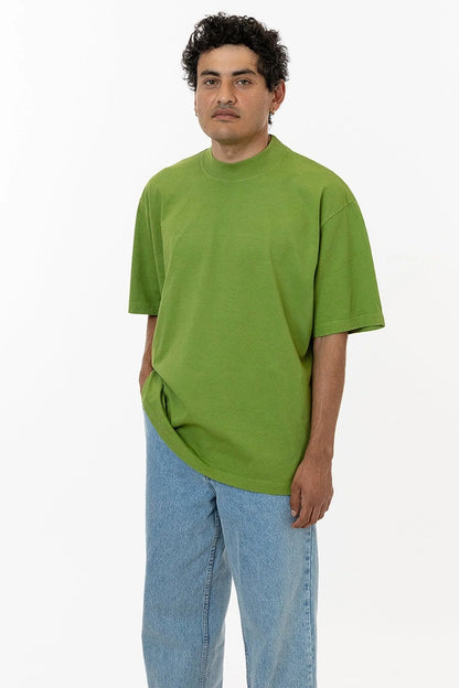 LA Apparel 1825GD - Oversized Short Sleeve High Mockneck T-shirt