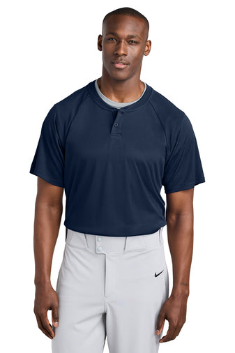 ST359 Sport-Tek PosiCharge Competitor 2-Button Henley