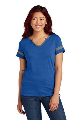 LST6041 Sport-Tek Ladies Halftime Notch Neck Tee
