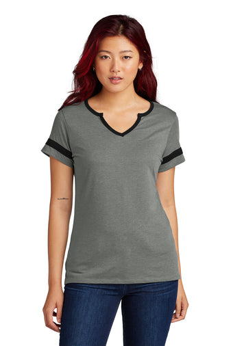LST6041 Sport-Tek Ladies Halftime Notch Neck Tee