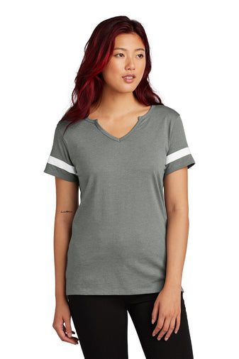 LST6041 Sport-Tek Ladies Halftime Notch Neck Tee