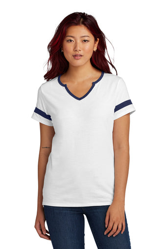 LST6041 Sport-Tek Ladies Halftime Notch Neck Tee