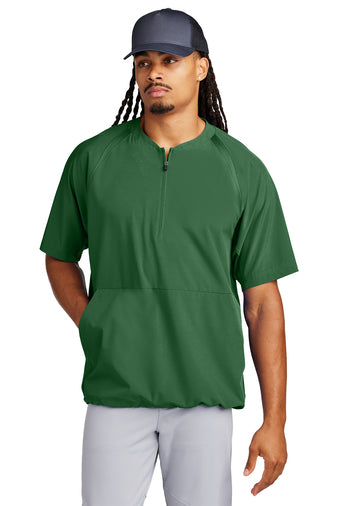 JST489 Sport-Tek Repeat 1/2-Zip Short Sleeve Jacket