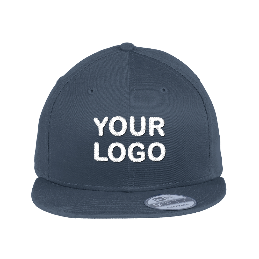 New Era NE400  - Flat Bill Snapback Cap