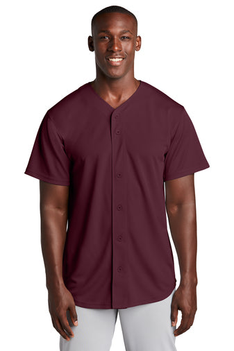 ST220 Sport-Tek PosiCharge Tough Mesh Full-Button Jersey