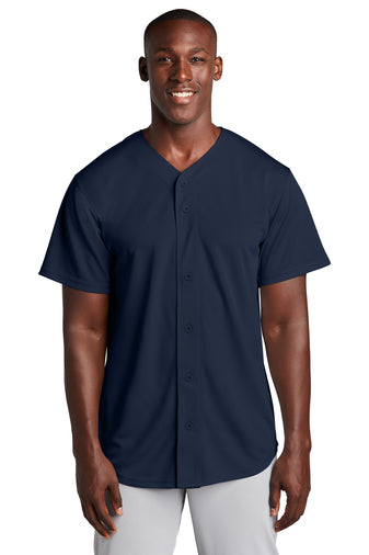 ST220 Sport-Tek PosiCharge Tough Mesh Full-Button Jersey