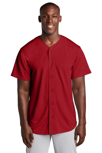 ST220 Sport-Tek PosiCharge Tough Mesh Full-Button Jersey