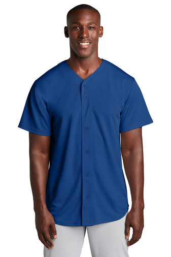 ST220 Sport-Tek PosiCharge Tough Mesh Full-Button Jersey