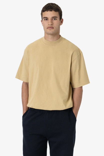 LA Apparel 1825GD - Oversized Short Sleeve High Mockneck T-shirt