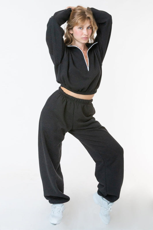 LA Apparel F394 - Flex Fleece High Waist Sweatpants