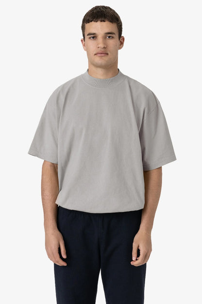 LA Apparel 1825GD - Oversized Short Sleeve High Mockneck T-shirt