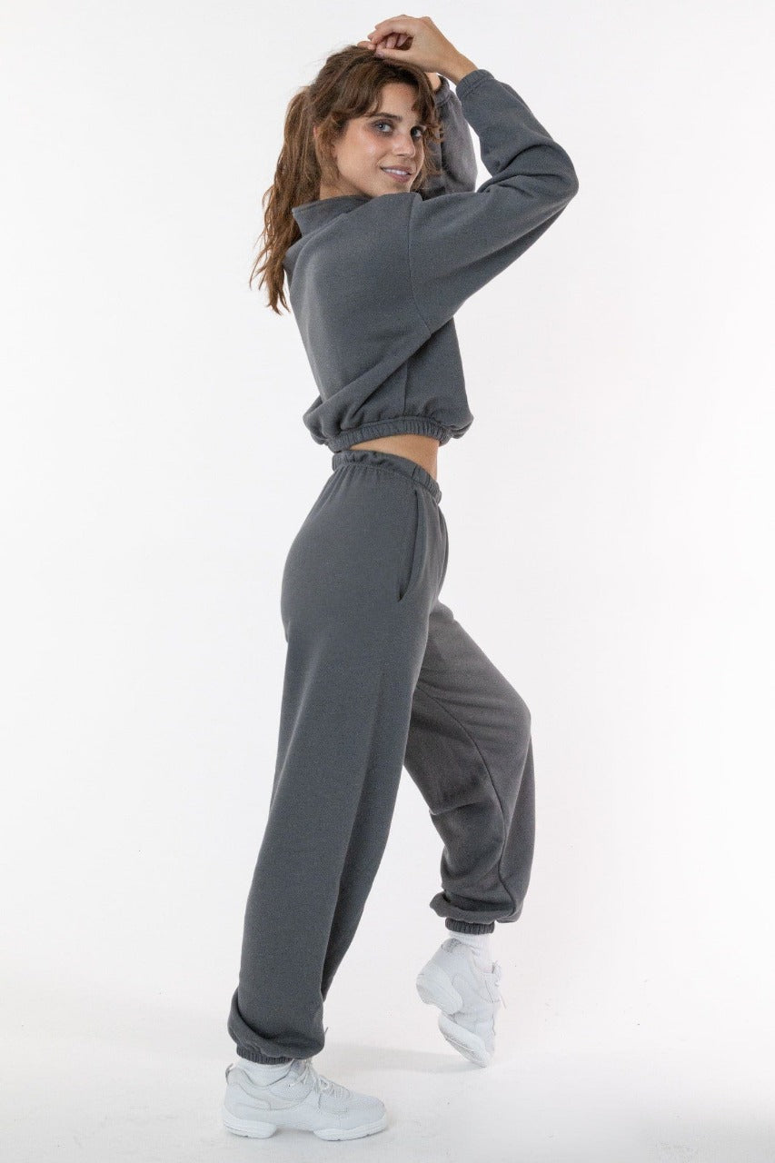 LA Apparel F394 - Flex Fleece High Waist Sweatpants