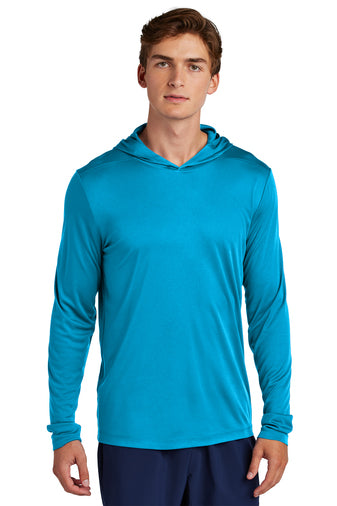 ST420LSH Sport-Tek Posi-UV Pro Long Sleeve Hoodie