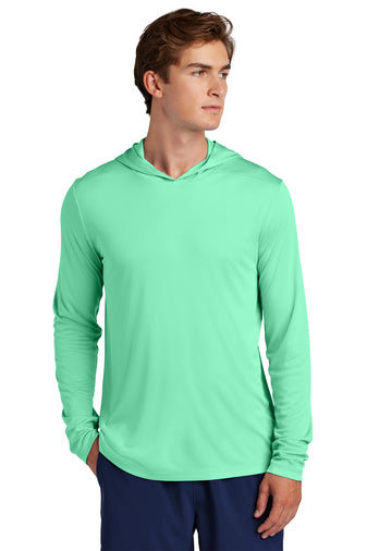 ST420LSH Sport-Tek Posi-UV Pro Long Sleeve Hoodie