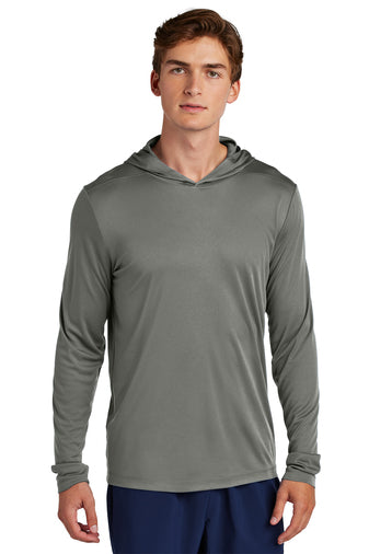 ST420LSH Sport-Tek Posi-UV Pro Long Sleeve Hoodie