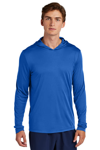 ST420LSH Sport-Tek Posi-UV Pro Long Sleeve Hoodie