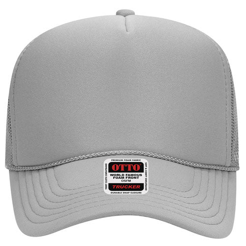 OTTO CAP 5 Panel Mid Profile Mesh Back Trucker Hat