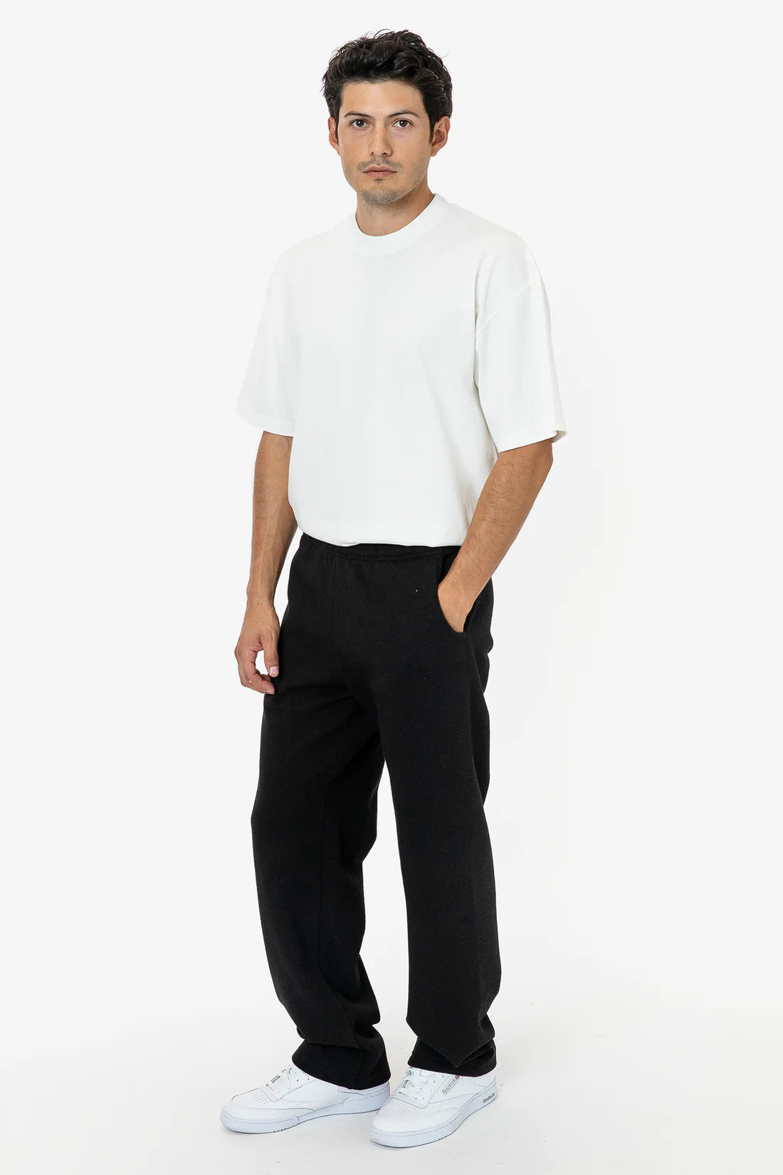 Los Angeles Apparel - HF05  Heavy Fleece Straight Leg Sweatpants