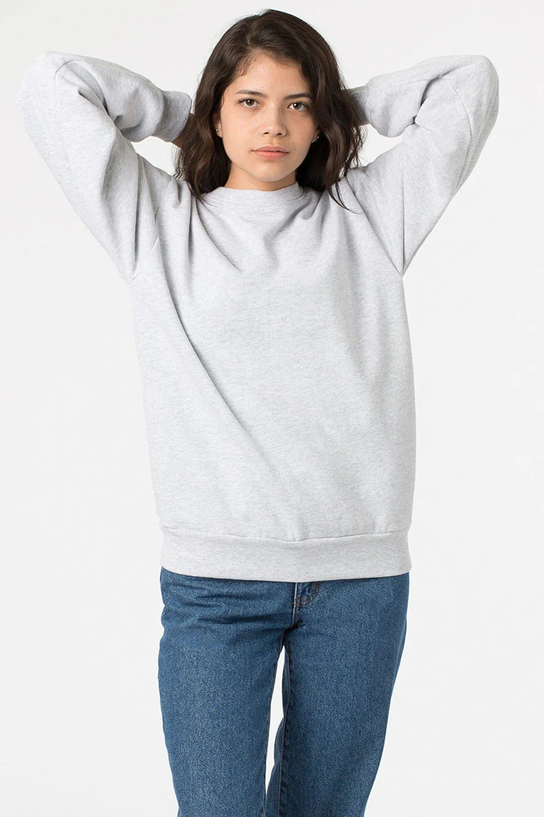 Los Angeles Apparel - HF07 Heavy Fleece Pullover Crewneck Sweatshirt