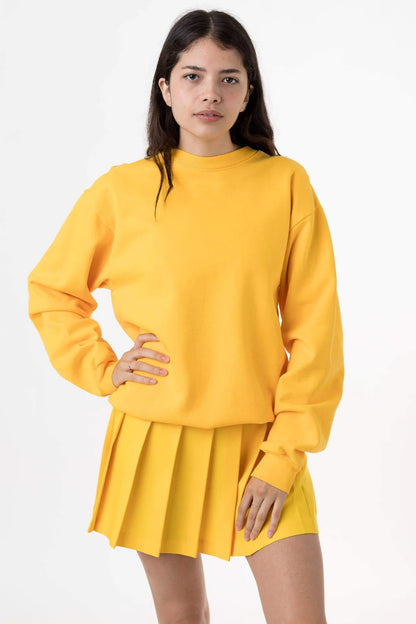 Los Angeles Apparel - HF07GD Mix - Heavy Fleece Pullover Crewneck Sweatshirt