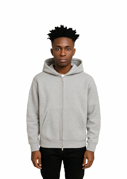 Keys Double Zipper Hoodie