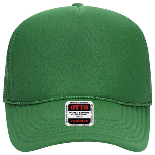 OTTO CAP 5 Panel Mid Profile Mesh Back Trucker Hat