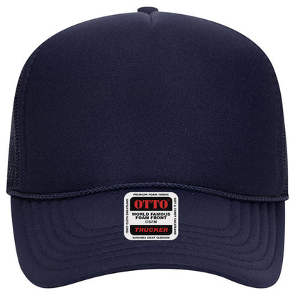 OTTO CAP 5 Panel Mid Profile Mesh Back Trucker Hat
