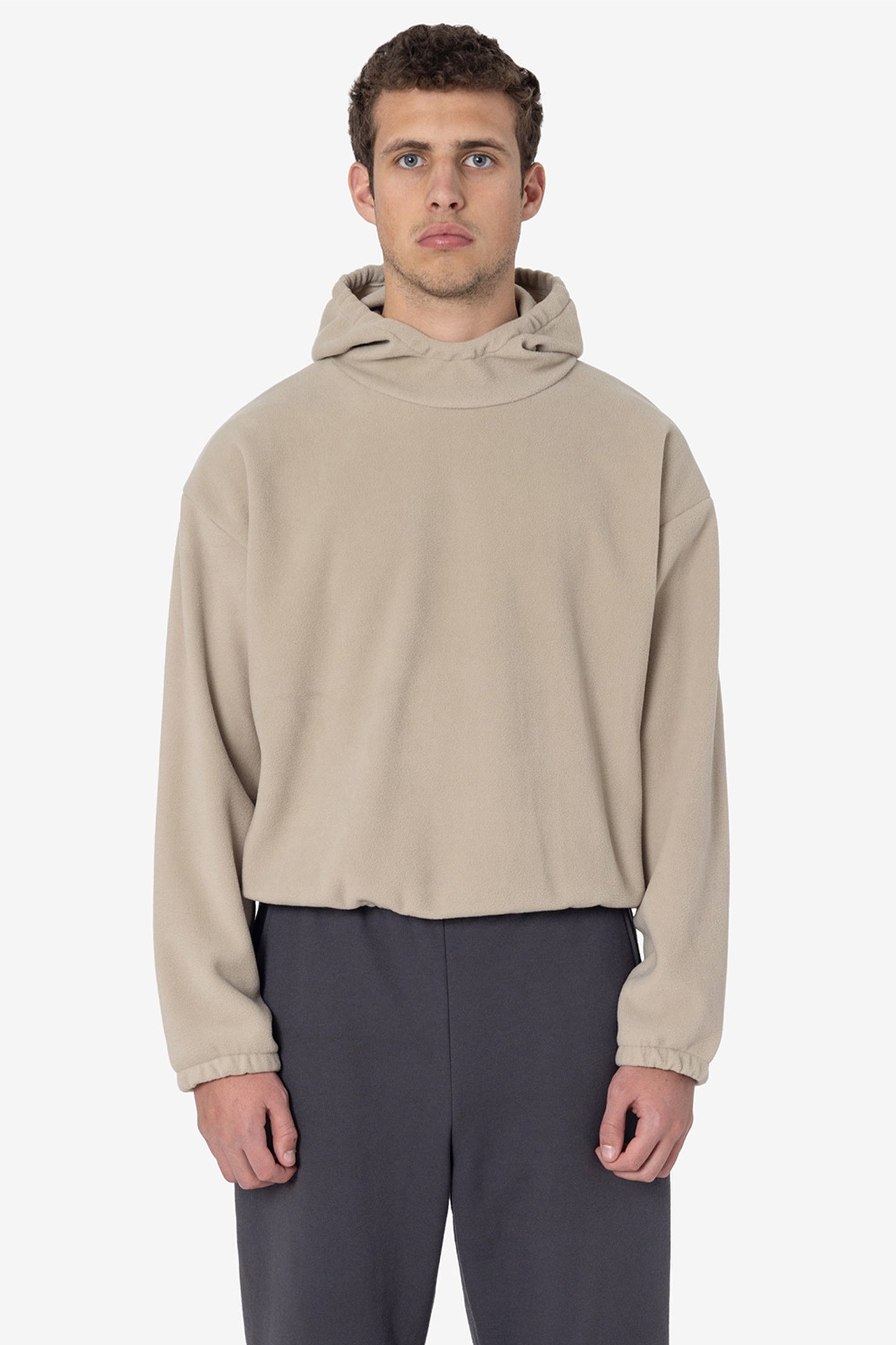 LA Apparel PF409 - Polar Fleece No Pocket Hoodie