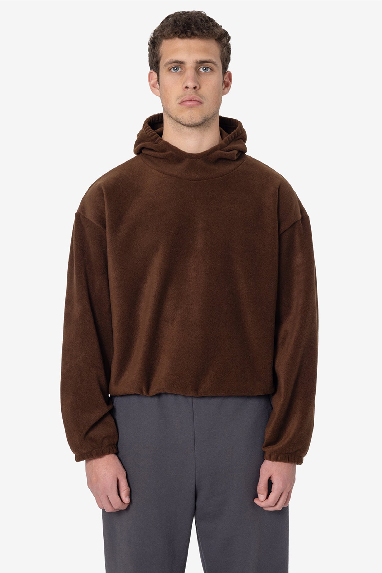 LA Apparel PF409 - Polar Fleece No Pocket Hoodie