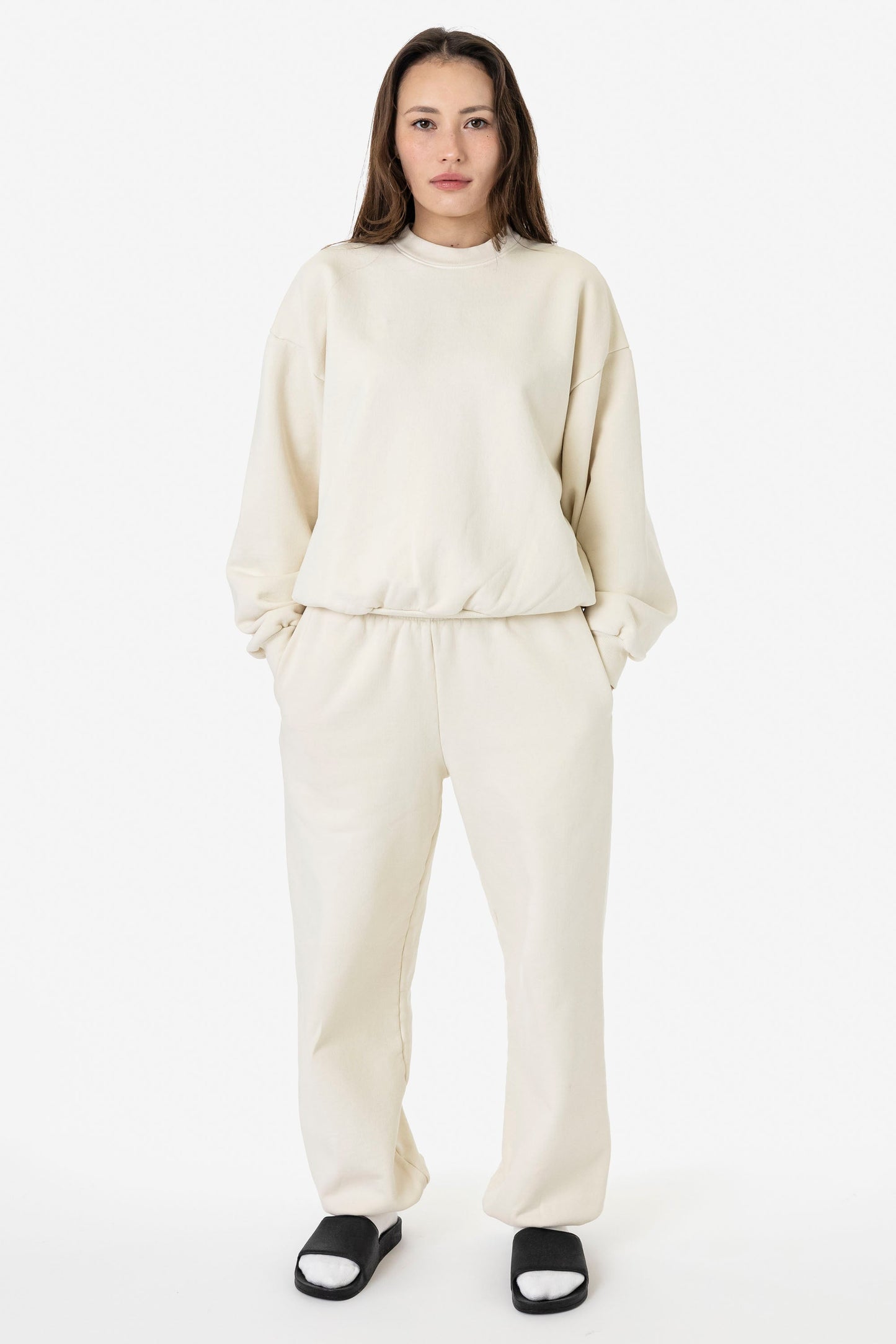 LA Apparel PLU04GD - 16oz. Garment Dye Plush Fleece Sweatpants