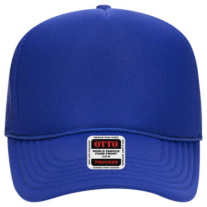 OTTO CAP 5 Panel Mid Profile Mesh Back Trucker Hat