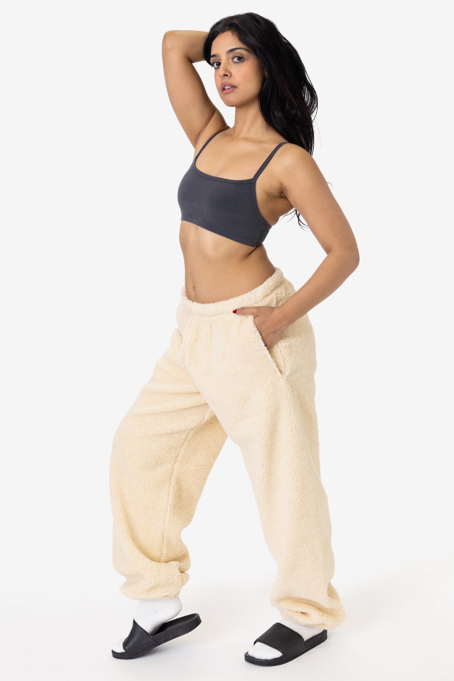 LA Apparel SHR04 - Sherpa Sweatpants