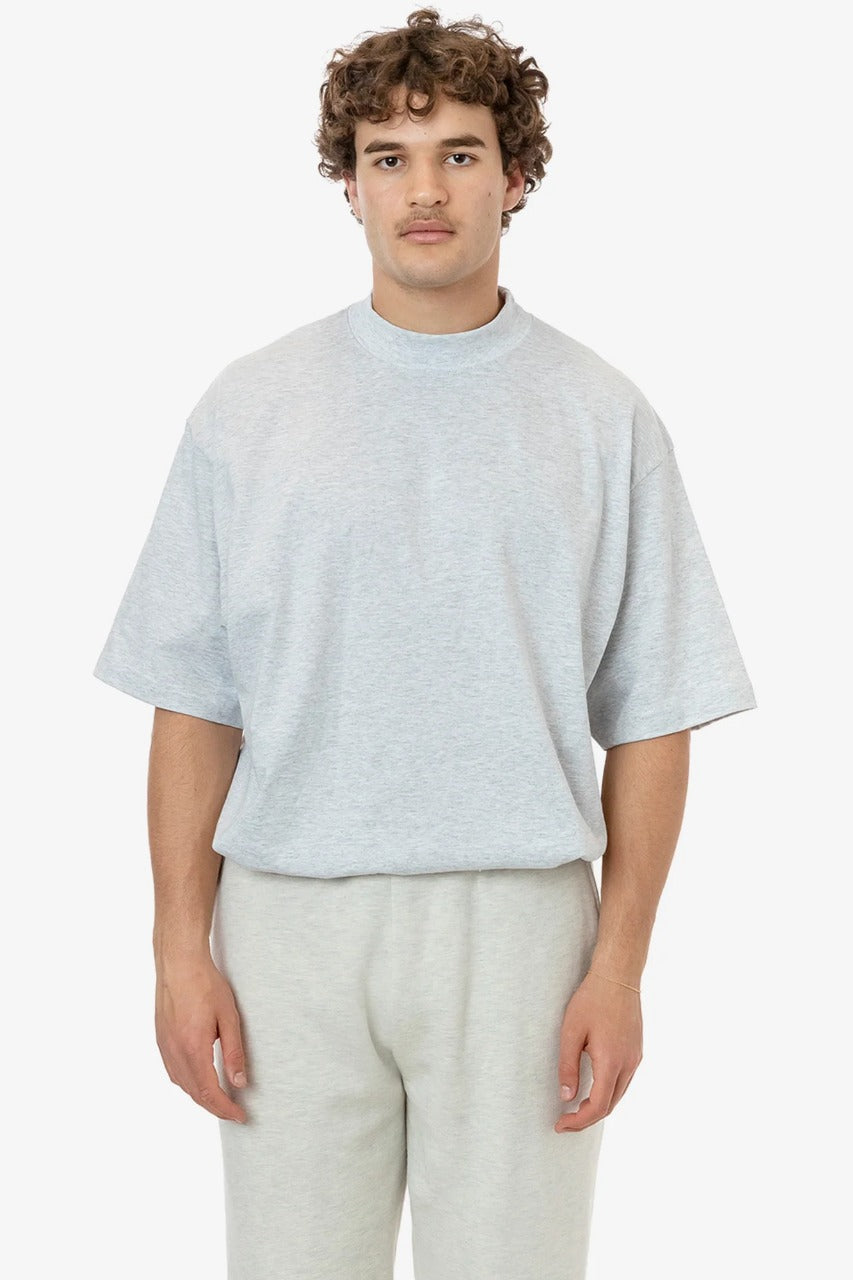 LA Apparel 1825GD - Oversized Short Sleeve High Mockneck T-shirt