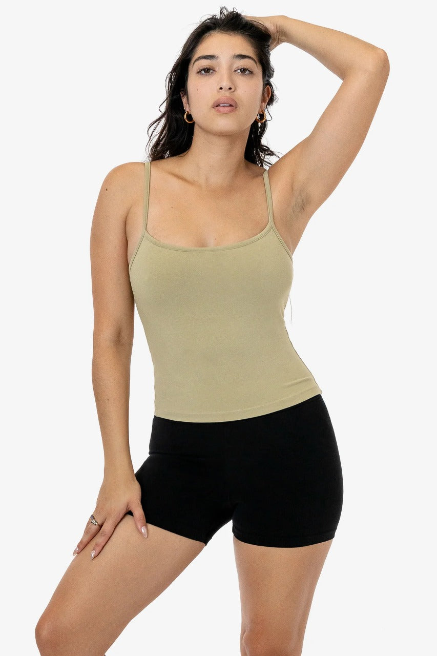 LA Apparel 8320GD - Garment Dye Spaghetti Tank Camisole