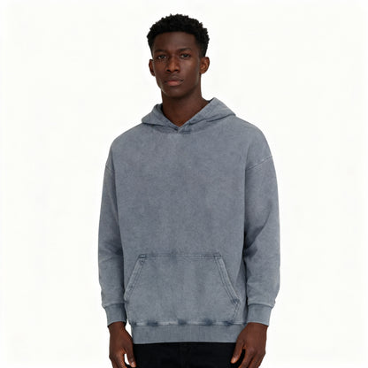 Sky Wear Basics 927 Mineral Wash French Terry Hoodie