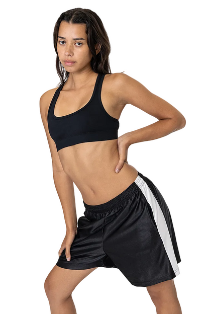 Los Angeles Apparel  HD440 HVY DAZZLE SIDE STRIPE SHORTS