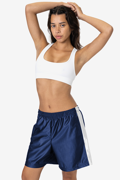 Los Angeles Apparel  HD440 HVY DAZZLE SIDE STRIPE SHORTS