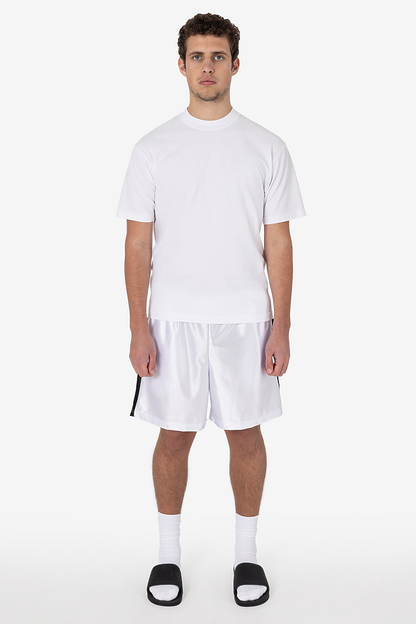 Los Angeles Apparel  HD440 HVY DAZZLE SIDE STRIPE SHORTS
