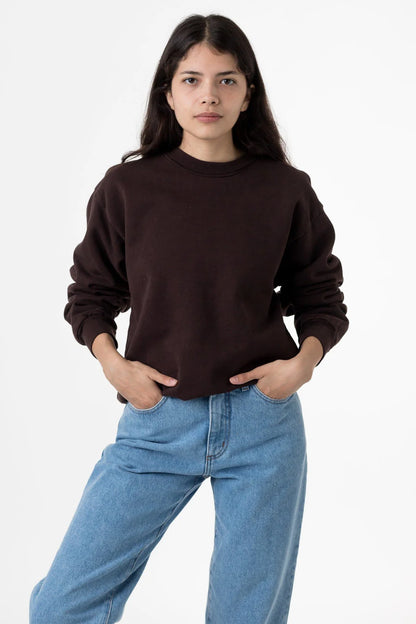Los Angeles Apparel - HF07GD Mix - Heavy Fleece Pullover Crewneck Sweatshirt