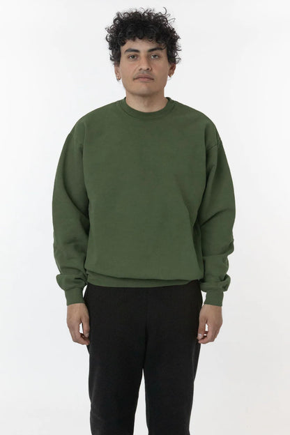 Los Angeles Apparel - HF07GD Mix - Heavy Fleece Pullover Crewneck Sweatshirt