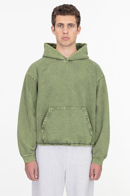 Los Angeles Apparel HF09MW L/S MW HF Hooded PO 14 oz