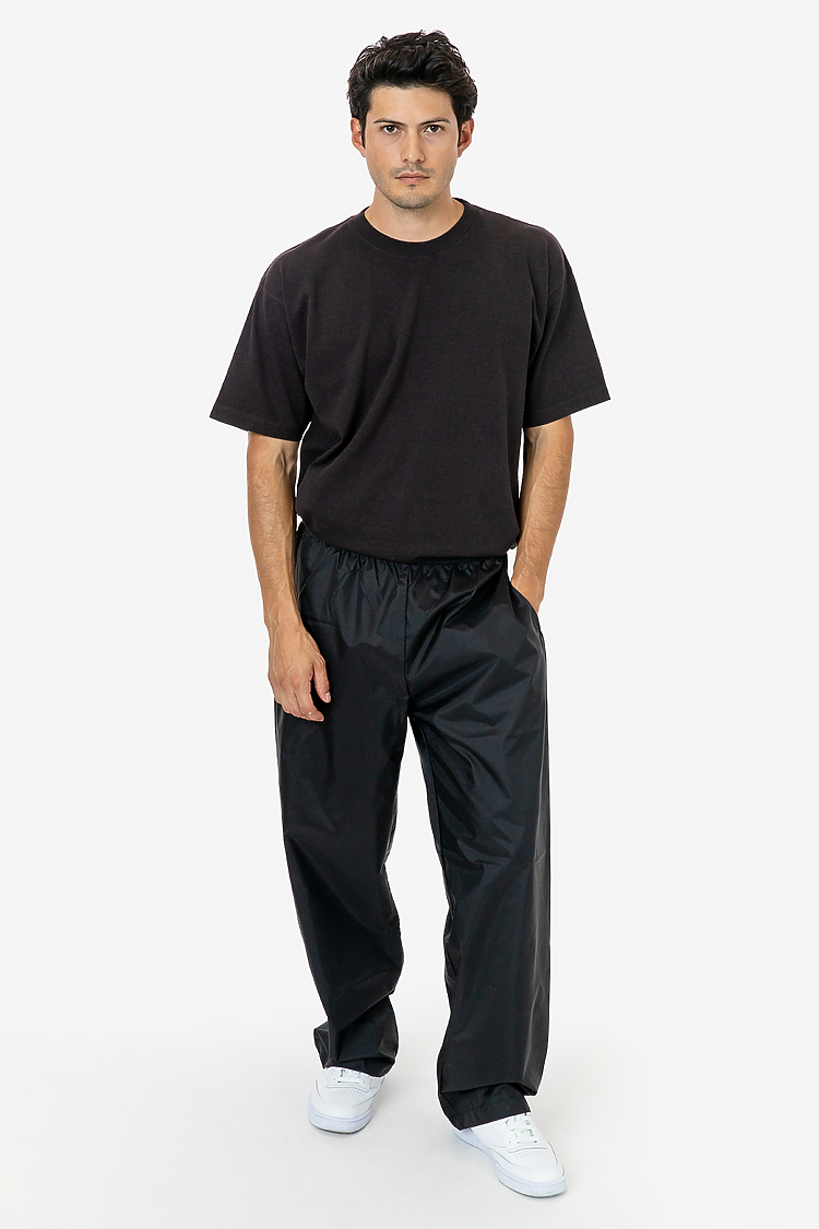 Los Angeles Apparel RNF445 Wide Leg Nylon Taffeta Pant