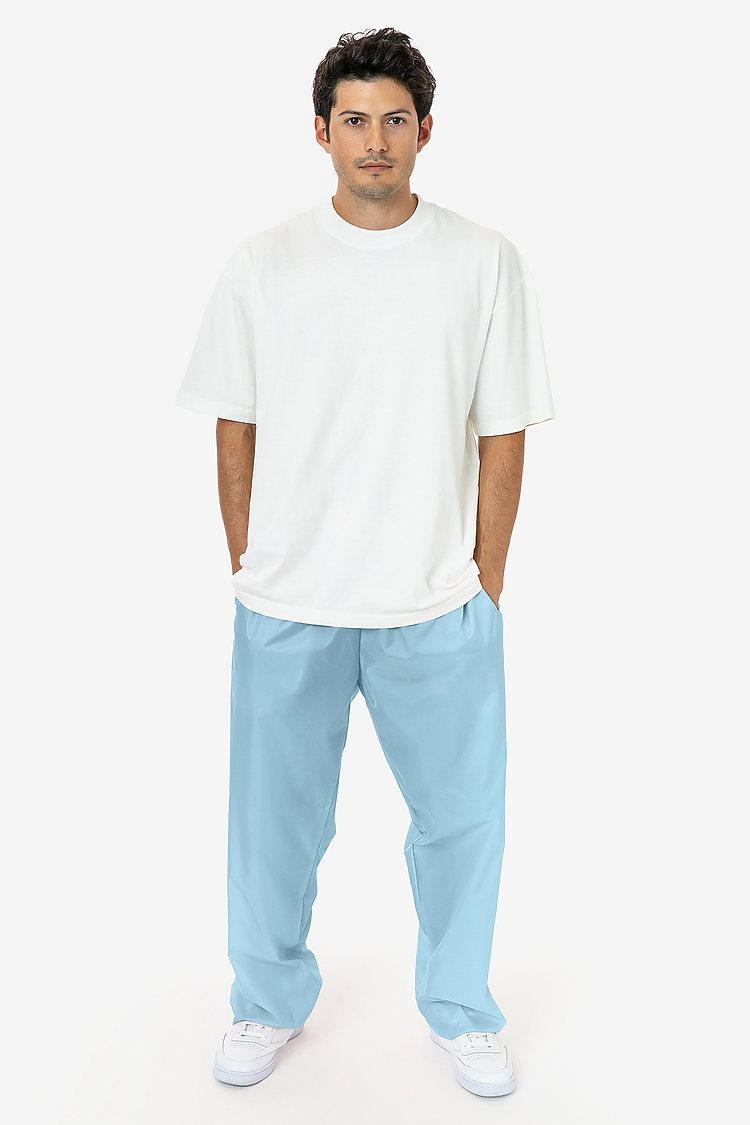 Los Angeles Apparel RNF445 Wide Leg Nylon Taffeta Pant
