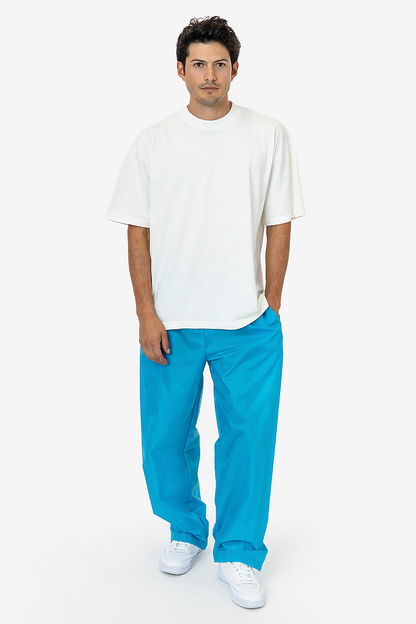 Los Angeles Apparel RNF445 Wide Leg Nylon Taffeta Pant